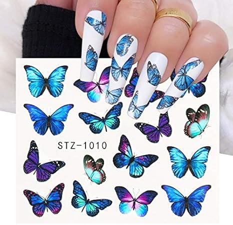 Amazon Co Jp 金箔フレーク 1ピース水彩蝶スライダーブルーブラックネイルデカールステッカー夏ネイルアート装飾水タトゥーマニキュア Diy Color Stz1010 本 Amazon Co Jp 金箔フレーク 1ピース水彩蝶スライダーブルーブラックネイルデカールステッカー夏ネイルアート装飾水タトゥーマニキュア Diy Color Stz1010 本