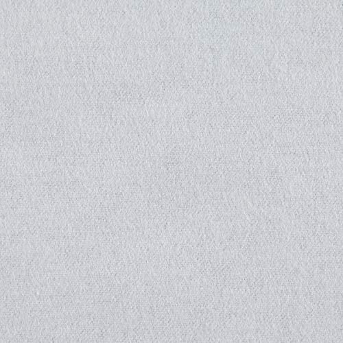 Hanes 0339061 Drapery Lining Classic Napped White Sateen Fabric by the Yard