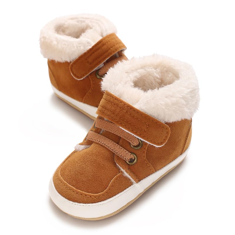 Sehfupoye Baby Winterstiefel mit weichem Fellfutter,...