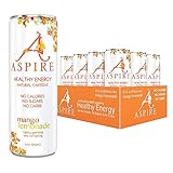 Aspire Drink Energy Mango Lemonade Single, 12 fl oz, 12PK