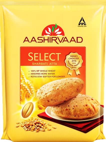 Unique Aashirvaad Select Sharbati Atta 5Kg Unique