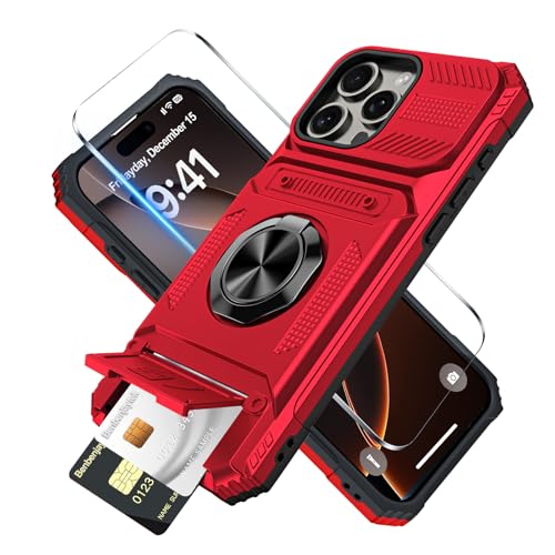 Coque antichoc iPhone 16 Pro pour éviter les bris d'écran et ranger 2 cartes