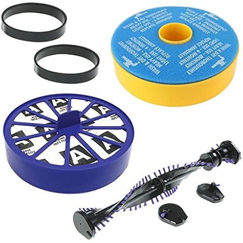 Spares2go - Barra de rodillo de embrague + filtros + correas de transmisión para aspiradora Dyson DC07 Cover