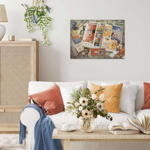 Puzzle 1000 pièces : Disney : Anniversaire de Mickey 1950 Ravensburger France - vue 6