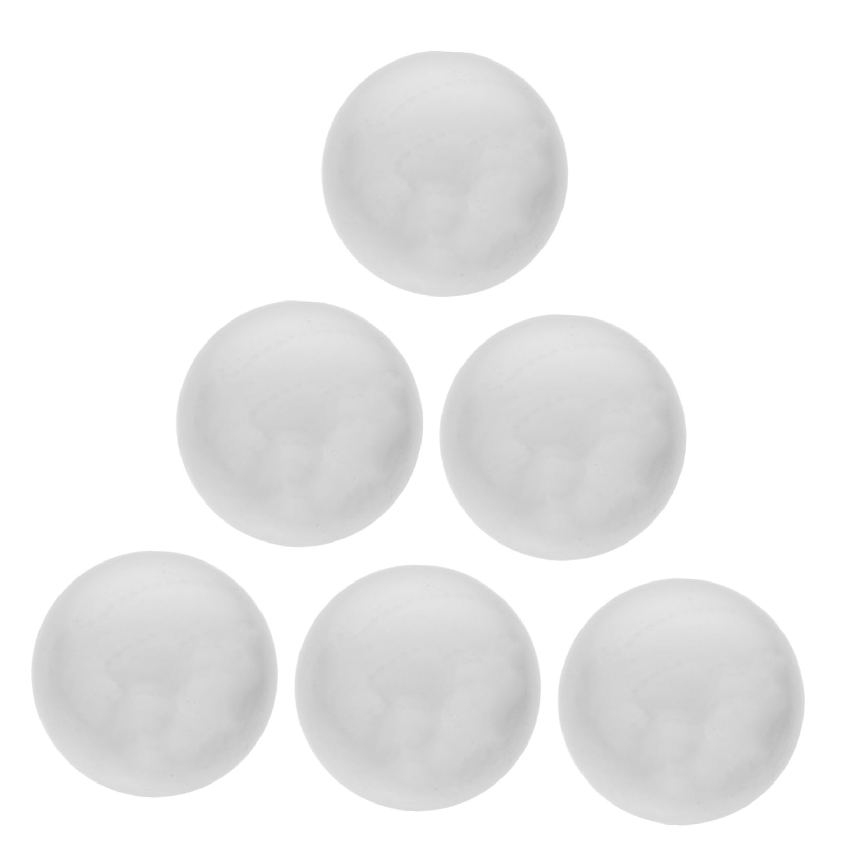 ERINGOGO 6pcs Stainless Steel Gazing Ball High Brightness Decorative Mirror Sphere for Indoor Outdoor Home Garden Lawn Decoration