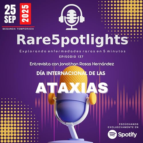Page de couverture de 25 de septiembre, día internacional de las ataxias