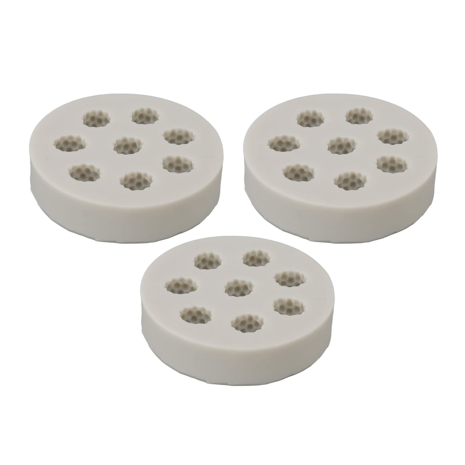 3 Pezzi di Stampo in Silicone a Forma di Lampone, Stampo in Silicone per Torta di Gelso, Sapone, Candela, Cera di Gelso, Si Scioglie Stampi per Torta Fai da Te Fondente al Cioccolato