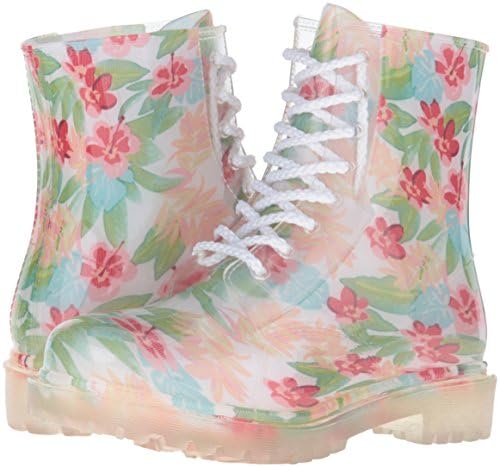 Dirty Laundry by Chinese Laundry Women's Roadie Hawaiian Rain Boot, White, 7 M US | Image 6