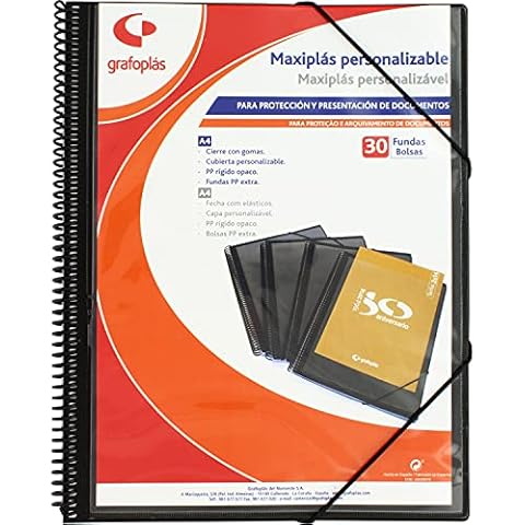 Carpeta Fundas Personalizable Grafoplás Maxiplás Cover
