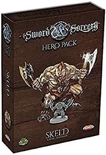 Ares Games, Sword & Sorcery – Skeld, Helden-Erweiterung, Expertenspiel, Dungeon Crawler, 1-5 Spieler, Ab 13+ Jahren, 30+ Minuten, Deutsch