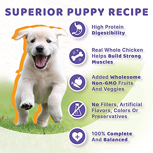 Halo Puppy Dry Dog Food, Chicken & Liver 4-Pound Bag #TOP5