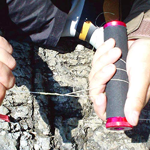 Vara de linha de pesca, portátil, antiderrapante, GT, linha de pesca tensor, ferramenta de nó FG – V