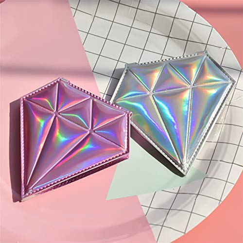 Espejo de maquillaje SUNESA forma diamante 4 piezas miniatura 4
