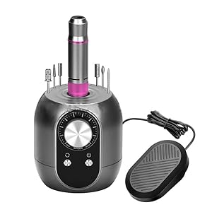 Nail Drill Machine Professional Electric Manicure Pedicure Drill Kit for Salon,35000RPM
