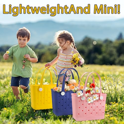 Small Rubber Beach Bags Waterproof Beach Bag Sandproof Portable Washable Tote for Sports Boat Pool Travel Outdoor4