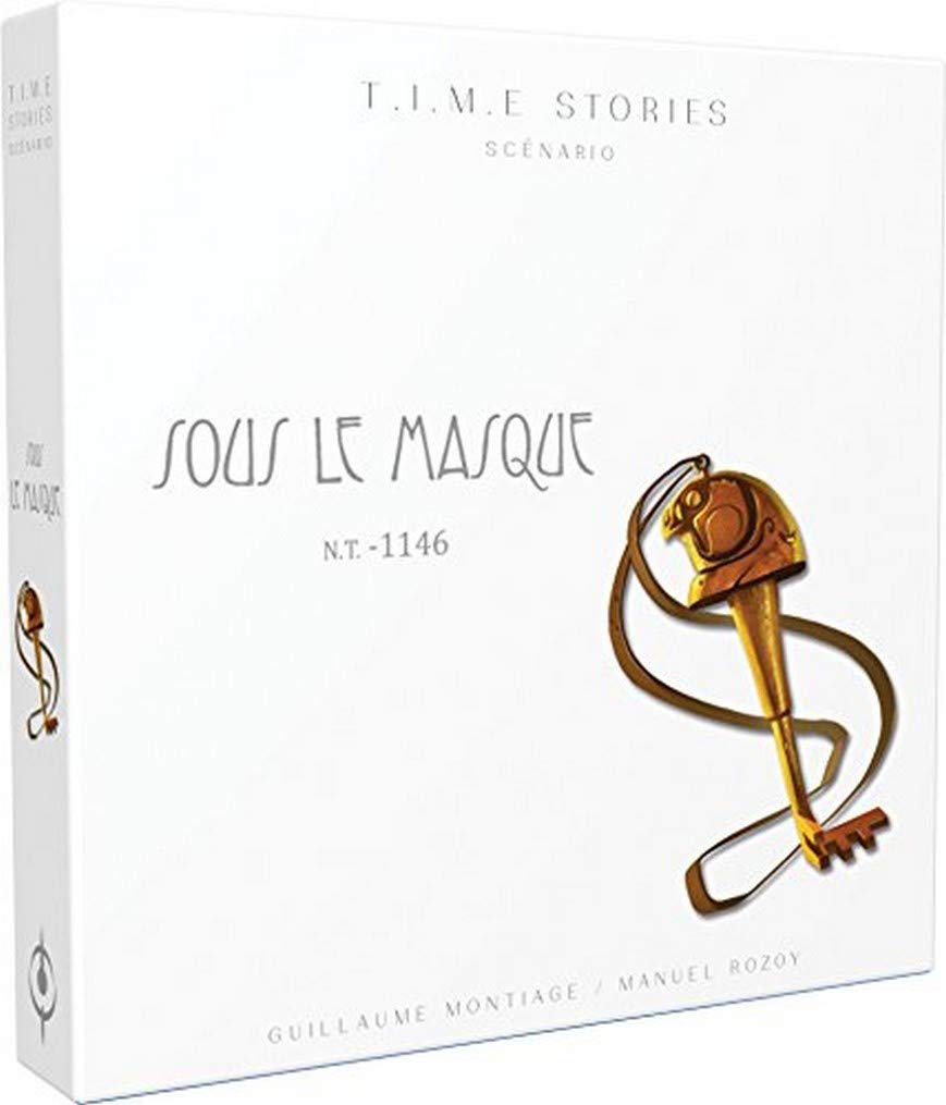 Asmodee Time Stories - Space Cowboys, T.I.M.E Stories, The Mask Stories, Board Game, Ages 12+, 2-4 Players, 90 Minutes