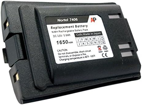 Artisan Power Nortel Norstar T7406 Phones: Replacement Battery. 1650 mAh