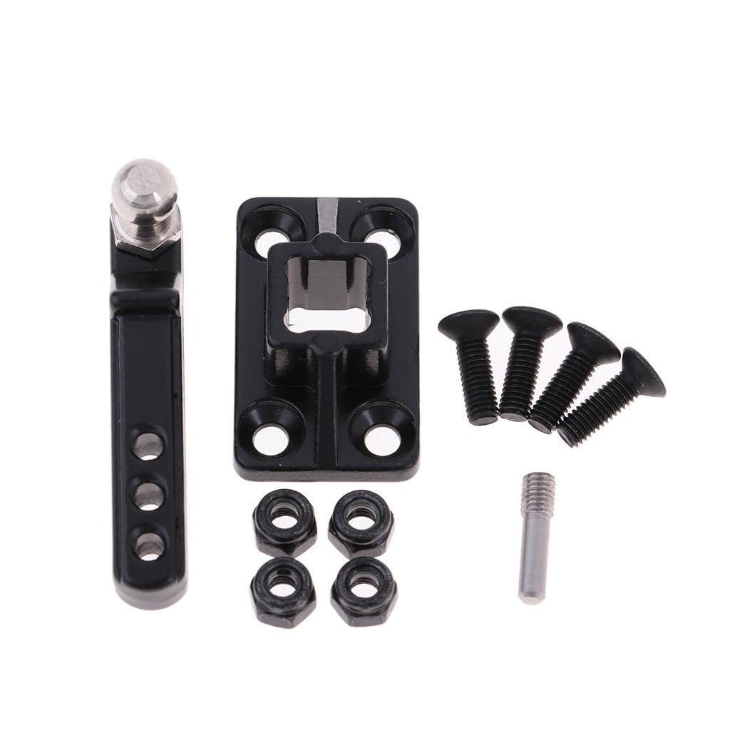 ATORSE 1/10 Rc Trailer Hook with Bumper Block for Rc4Wd Traxxas Hsp Redcat-image-48