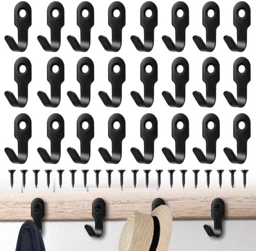 30 Piezas Ganchos Percheros de Pared Vintage, Ganchos para Llaves con ...
