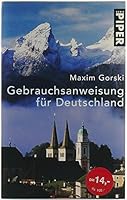 Gebrauchsanweisung für Deutschland 3492232264 Book Cover