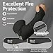 Schwer ANSI A9 Cut Resistant Arm Sleeves PM916, 18in 2-Ply Construction Flame Resistant Welding Sleeves for Work, Ultimate Performance, Level 4 Heat Resistant Arm Guards for Glass Blowing, Automotive