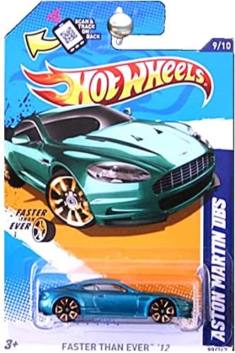Hot Wheels 2012 Faster Than Ever Aston Martin DBS Green image 2