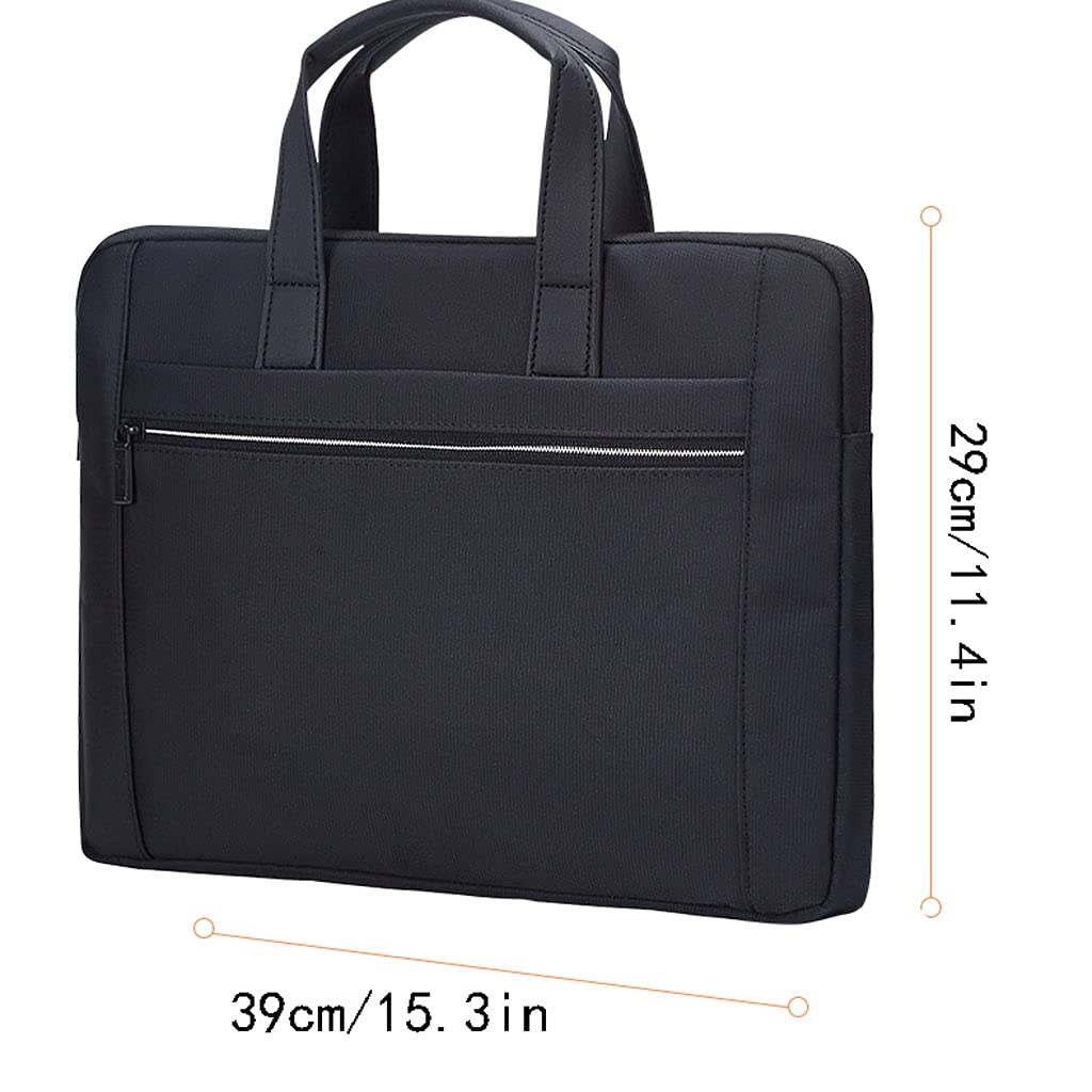 Carpetas y dossieres A4 Bolsa de documentos verticales Portátil Reunión de negocios Reunión de negocios Cremallera impermeable Estudiante de gran capacidad for estudiante carpeta carpeta maletín Bolsa