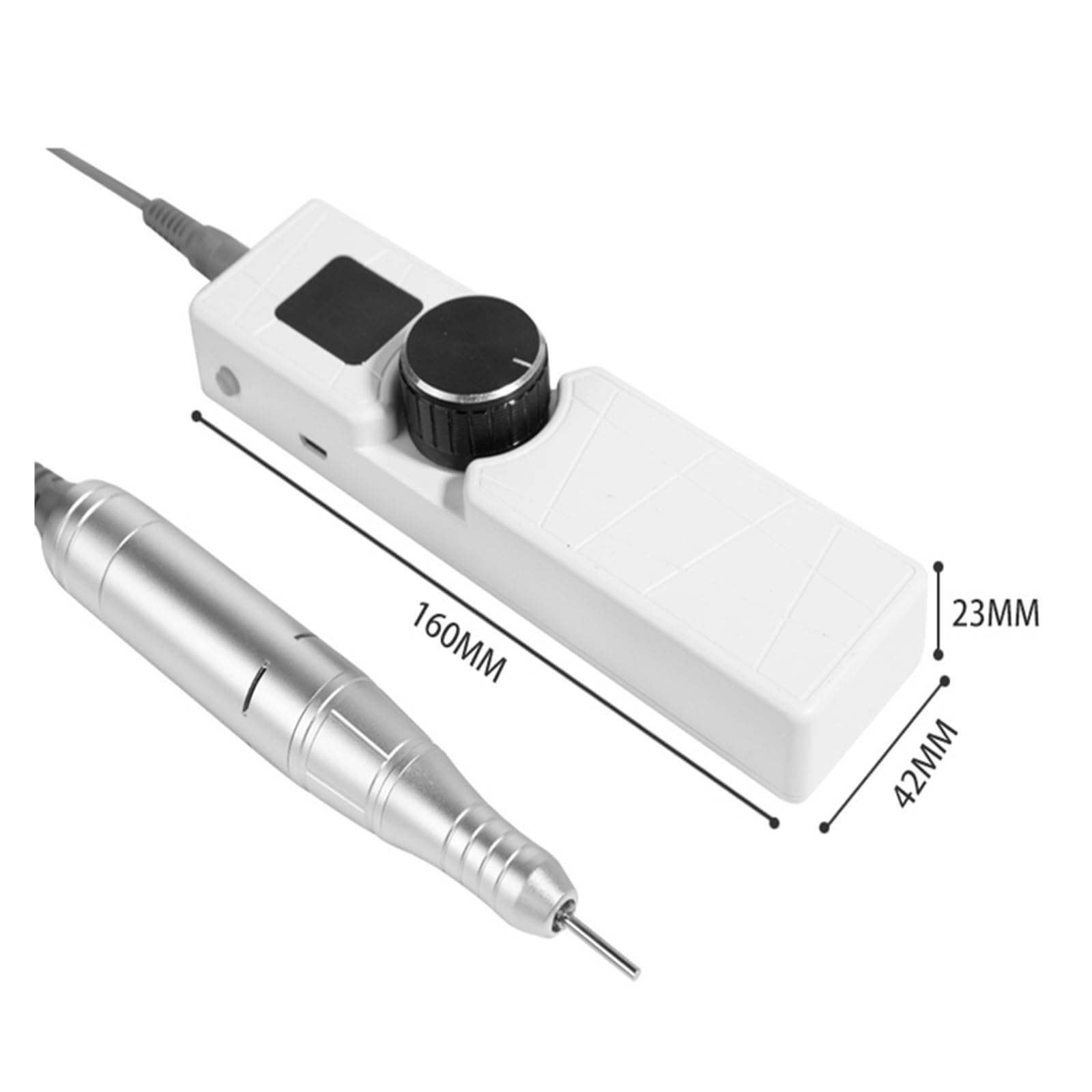 Trapano Elettrico Per Unghie, Manicure, Portatile Ricaricabile, Per Macchina 30000 Giri/min Con Punte Di Lima Per Allenamento E Uso Domestico