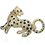 My Daily Styles Fashion Alloy Leopard Tiger Zodiac Sign Multicolor Brooch