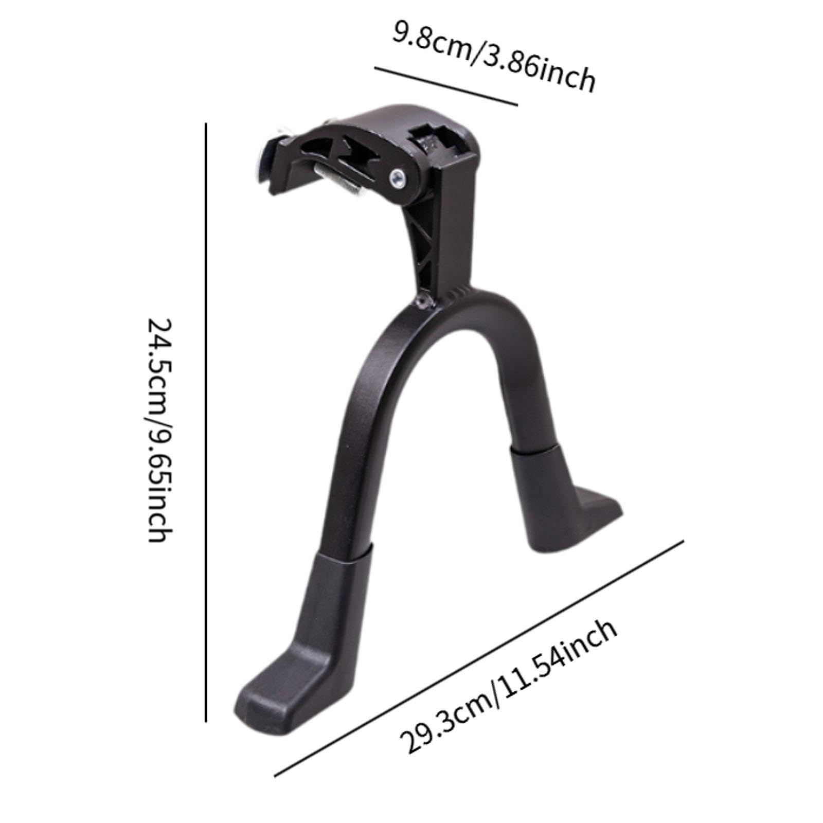 Béquille de Vélo Double en Acier, Support de Pied Polyvalent