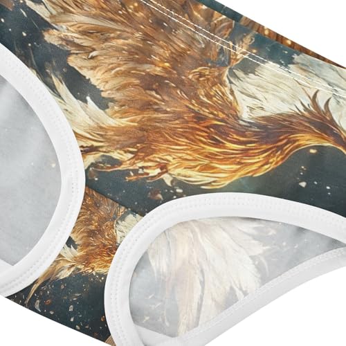 Phoenix Golden Feathers Toddler Girls's Underwear 2T 202c03444