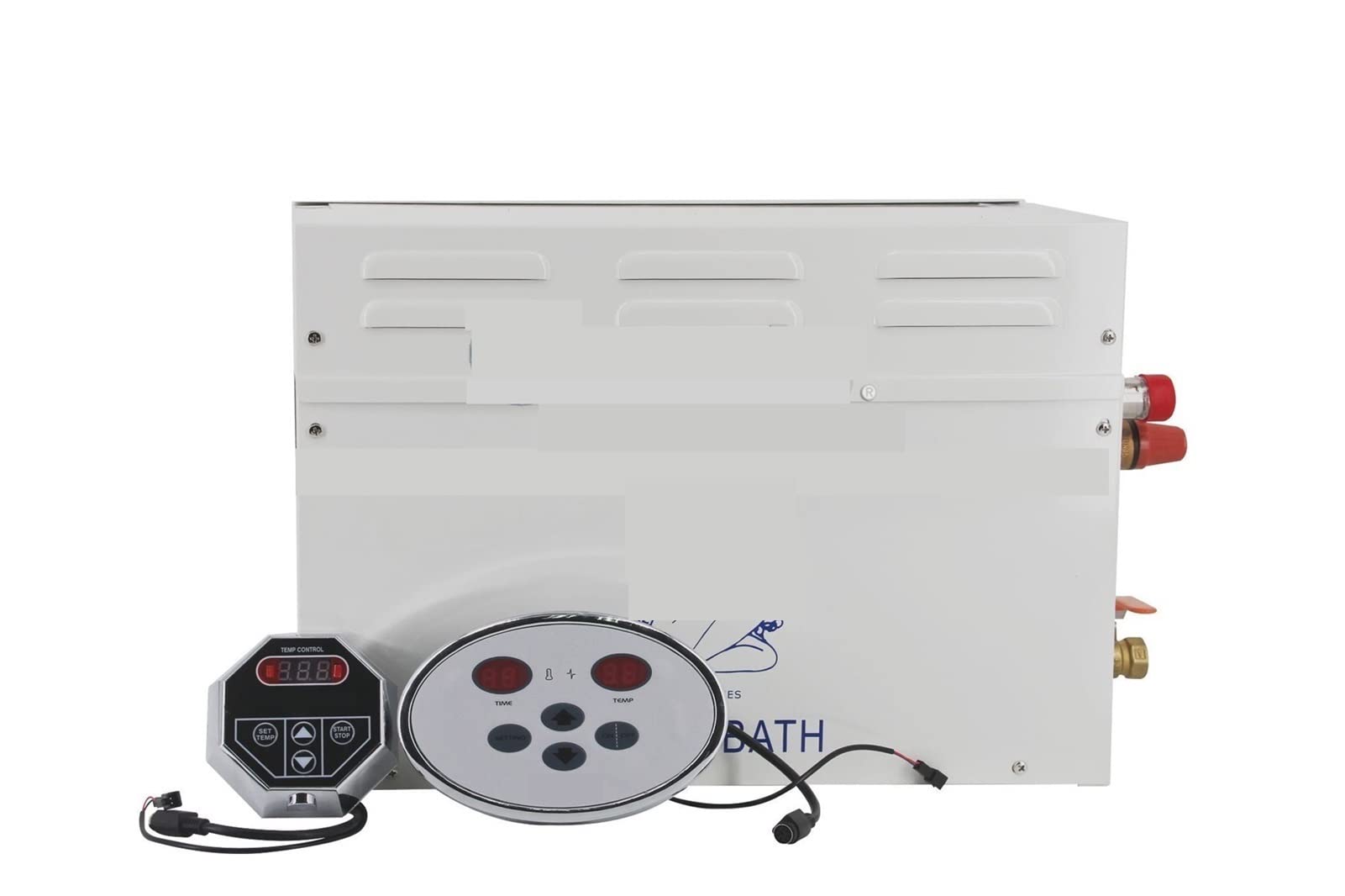 CUDTAPI Pool Heater 4KW Steam Generator Sauna Room Steam Machine Sauna Household Commercial Wet Steam Machine SPA Steam Shower Pool Heat Pump