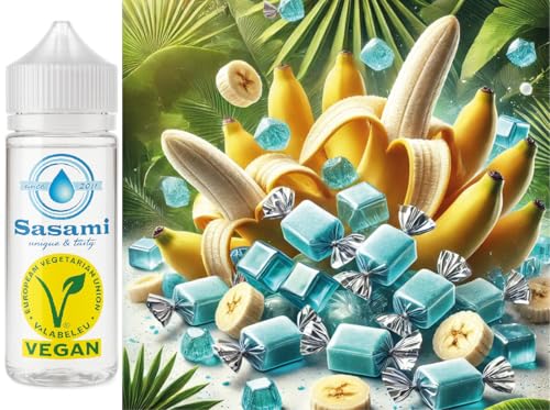 Caramelo helado plátano aroma concentrado - Vegano - Sasami - 10ml