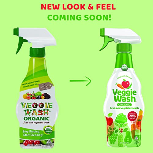 Veggie Wash Organic Fruit and Vegetable Wash Soaker, 32 Fluid Ounce - Thumbnail 3