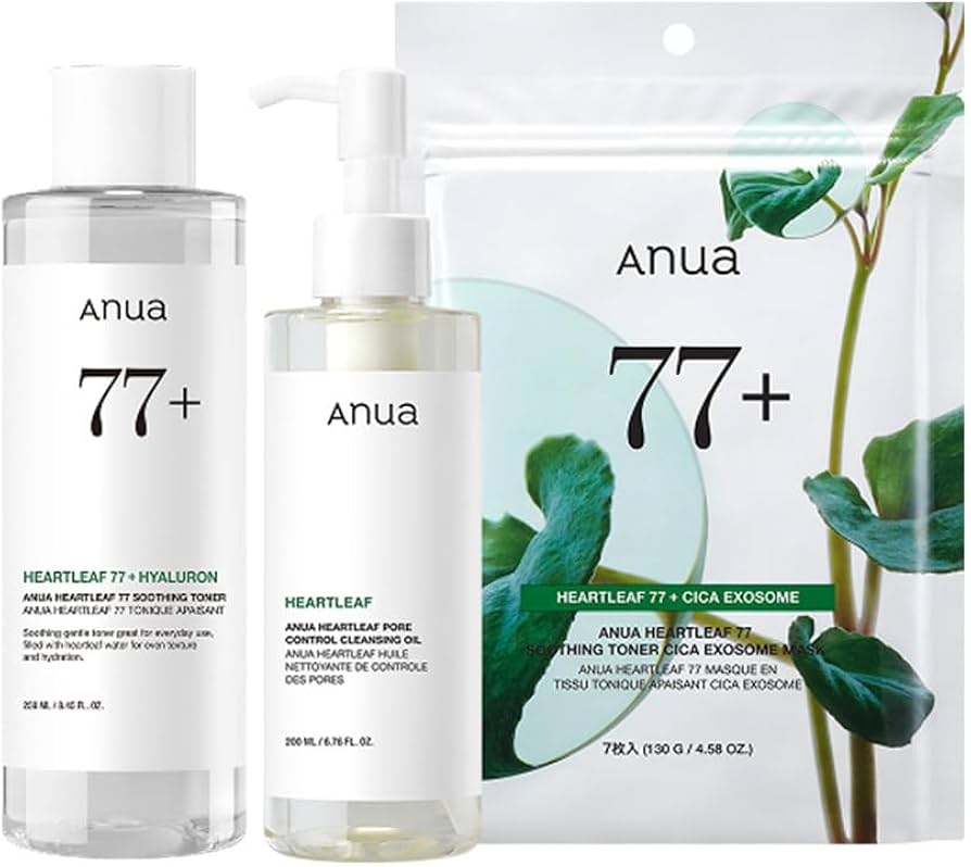 Amazon.co.jp: ANUA (アヌア)ドクダミすみわたる肌セット