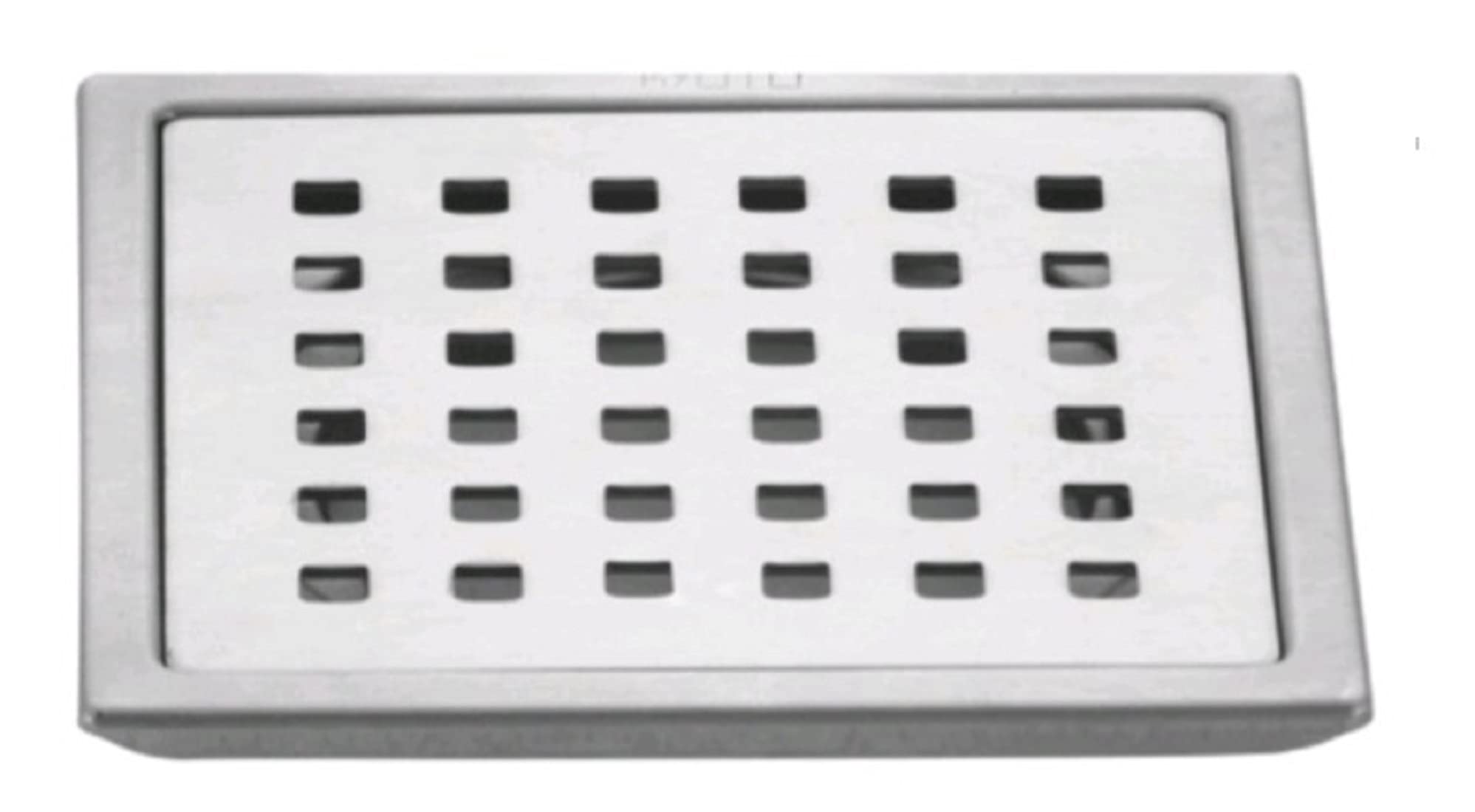 KYOTO (Arose) Square Grating Stainless Steel Floor Drain Plain (6 INCH) with Finish SS (MATT) Water Drain Cover/Jali/Floor Trap/Floor Grating for Bathroom & Kitchen (B09GLPSXQV) Amazon Price History, Amazon Price Tracker