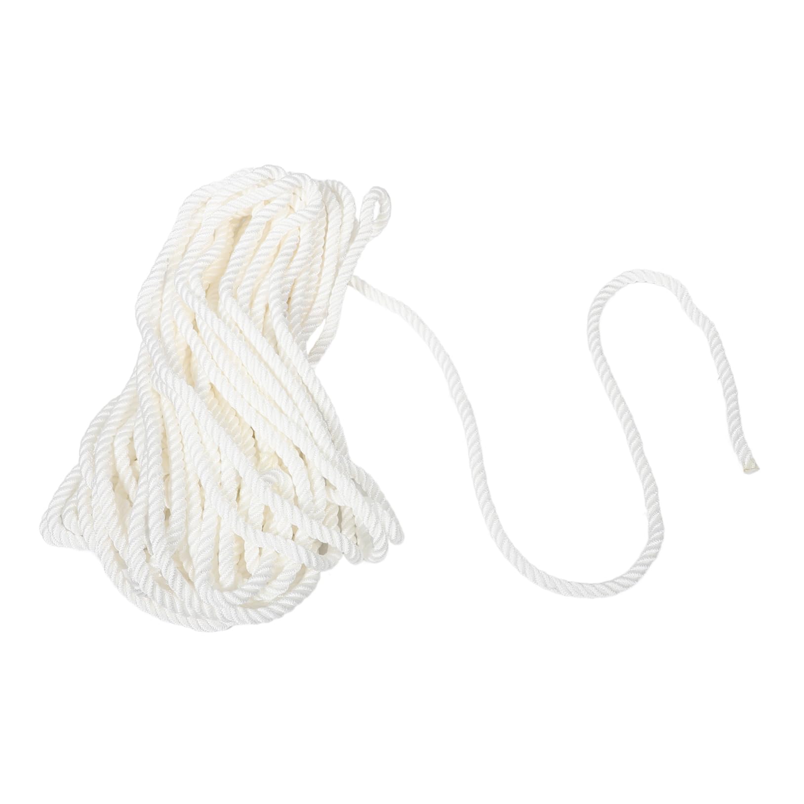 BESPORTBLE Nylon-bootsseil Weißes Nylonseil Zum Anlegen Und Festmachen Von Booten Geflochtene Marinequalität Bootsanlegeleine Nylonkabel Für Boote
