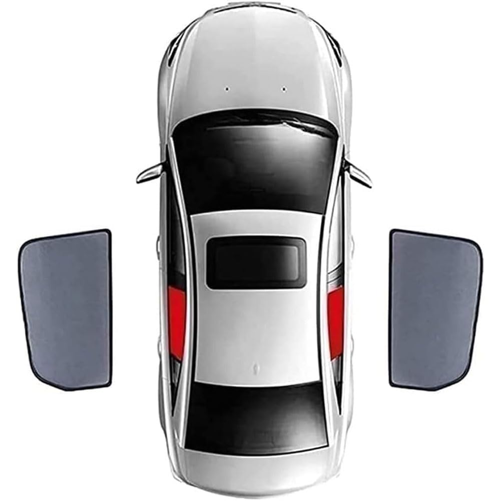 LAFENI Car Side Window Sun Shade for Suzuki Swift Dzire Splash Baleno Liana Ertiga, Magnetic Curtain Visor Shield UV Protection Front Rear Windows Sunshade Accessories,B/2 Rear Doors