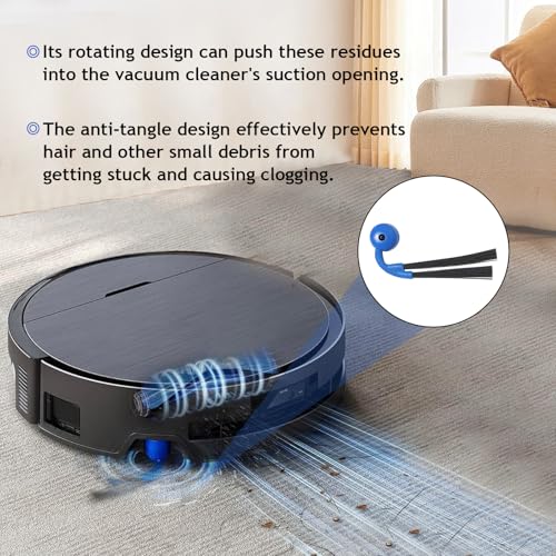 KiimSin Seitenbürsten Ersatzteile für Ecovacs Deebot X9 Pro Omni, X11 Pro Omni, X11, X11 Pro, X11 Omni Cyclone, X11 Familie Staubsauger Roboter Zubehör