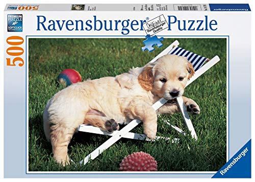 Ravensburger- Cucciolo di Retriever Puzzle