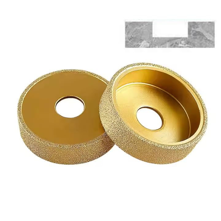 20 mm Parallel Flat Edge Diamond Grinding Wheel, Marble Edge Grinding, Stone Grinding, Granite Polishing Tool, Abrasive Wheel for Angle Grinder