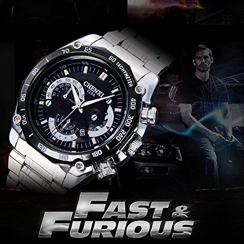 CHENXI Watch Men Waterproof Stainless Steel Strap Quartz Watches