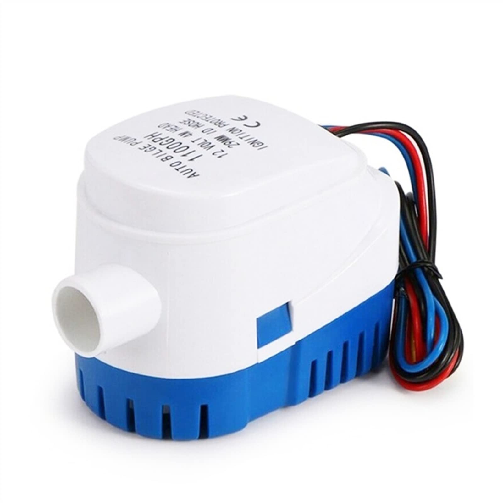 Bombas de agua, piezas y accesorios Buceo automático de 12V 24V 1100GPH 750GPH 600GPH con interruptor de flotador for bomba de sentina de barco(600GPH-24v)