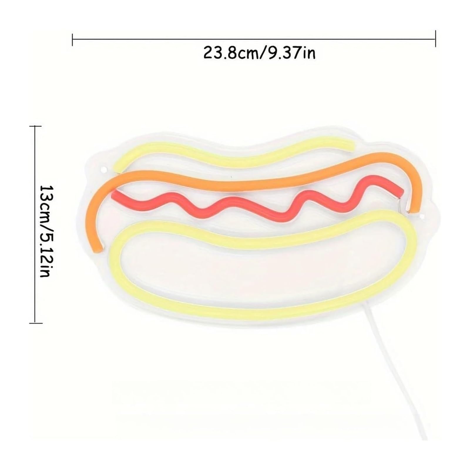 Generico Per la decorazione delle feste con insegne al neon, LED da parete per notturne