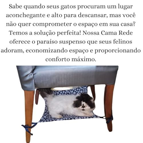 Cama Rede Suspensa para Gatos: Conforto e Diversão em 40x40, Cor Rosa - Uma Opção Acolhedora para Se