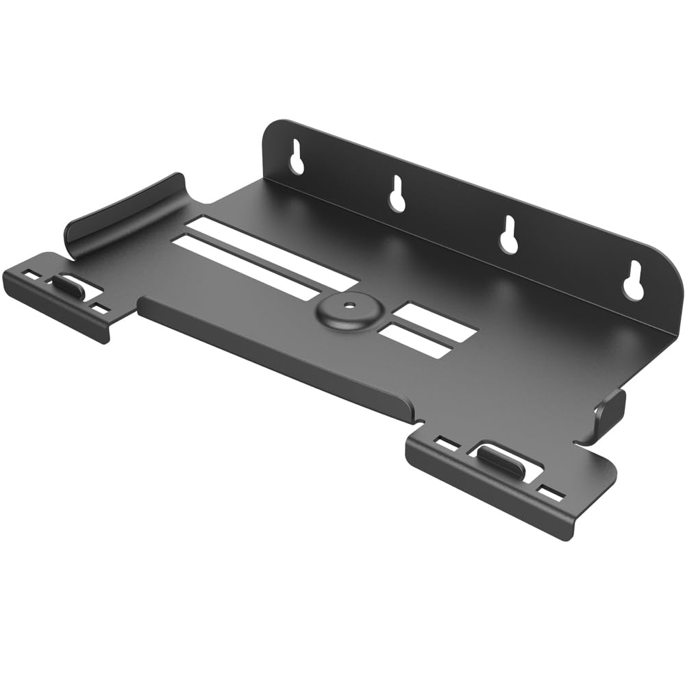 Soporte de Pared Base con soporte para mando Soporte de pared para colgar para PS5 Pro/ps5 Delgado Digital Edition y Disc Soporte de pared para consola Edition (Negro)