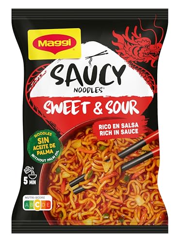 Maggi Saucy Noodles Sweet&Sour 128 g (bolsa)