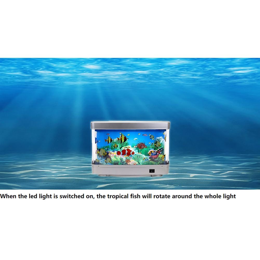 Lampada a LED per acquario luce notturna decorativa pesci ornamentali