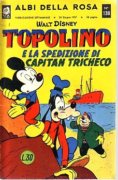 F- ALBI DELLA ROSA N.138 -- DISNEY - 1957 - S - FN51