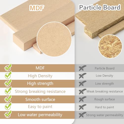 Image of Wooden Mold Making Tools Storage Box, Model Paint Organizer with MDF Material, Model Kit Tool Organizer Rack, Paint Rack, Brush /Tool Holder Suitable for Tamiya and Gundam Tools, GK5